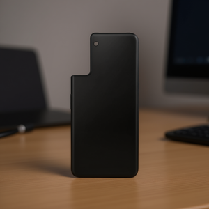 สำหรับ Samsung Galaxy S21 PLUS 5G ฝาหลังอะไหล่ ABS สีดำ - Product Image 3