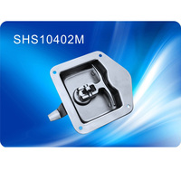 Pièces de porte de remorque de camion de haute qualité 304 boîte de serrure de clé de conteneur d'expédition de tache inoxydable