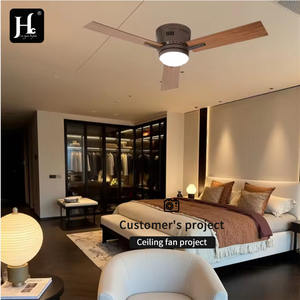 Ventilador de Techo Retro de Madera de 42 Pulgadas con Luz LED, Motor de CC de Ahorro de Energía y Control Remoto, 3 Aspas, Directo de Fábrica - Product Image 6