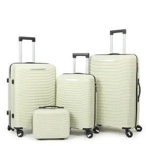 Bán Hot Thiết kế đơn giản du lịch ABS Carry-on Xe đẩy Carry-on Vali du lịch Túi hành lý Bộ