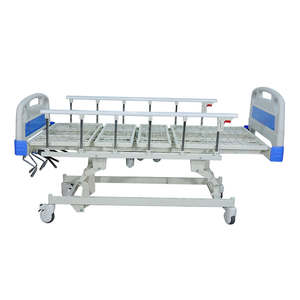 Cama Hospitalaria Manual de Cinco Funciones, Equipos Médicos, Cama de UCI, Camas para Cuidado en el Hogar, Camas con Panel ADS - Product Image 4