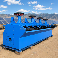 Machine minière Hongxing, séparateur de minerais, cellule de flottation SF0.7, 0.3-0.9t/h, moteur en acier, utilisée pour le traitement des minerais