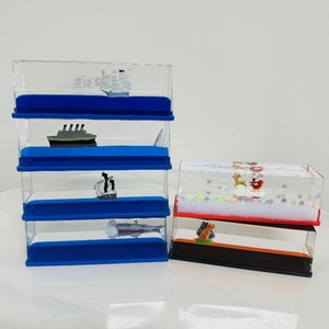 Tùy chỉnh tàu du lịch chất lỏng trôi mô hình trang trí trang trí nội thất đồ chơi Quà tặng - Product Image 2