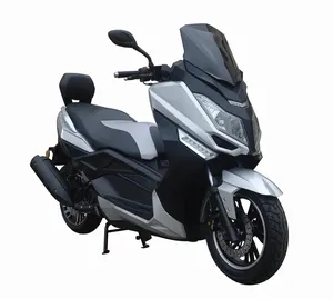 Best price fashion 125cc 150cc gasoline scooter T9 with Big Wheels motorcycle