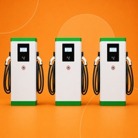 Estación de Carga Rápida DC para Flotas Logísticas, Cargador EV de 180kW, Gestión de Flotas Comerciales, OCPP, de Pie, a Prueba de Polvo