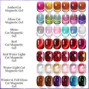 Nato grazioso Design gratuito etichetta 15ml Gel smalto per <span class=keywords><strong>occhi</strong></span> di gatto all'ingrosso <span class=keywords><strong>molto</strong></span> buono rosso 9d inodore vegano magnetico UV Gel smalto per unghie - Product Image 2