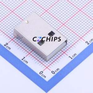 USB-U202-BDS USB Connector Bent Lead Through Hole Connector Type-A USB 2.0 Male Right Angle Insert - Product Image 1