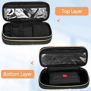 Double Layer <b>Stethoscope</b> <b>Case</b> Compatible with <b>Stethoscope</b>, <b>Stethoscope</b> Carrying <b>Case</b> Travel Bag for Nurse Accessories, Black - Product Image 5