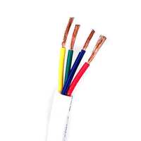UL20276 2 4 6 8 Core X 22AWG tahan minyak tegangan rendah perisai ganda memutar kontrol pasangan kabel fleksibel