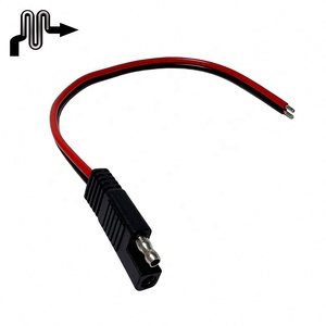 Toptan araba pil Sae hızlı kes Pigtail 2 pin 3 pin kablo demeti otomotiv araba için çıplak ucu ile - Product Image 2