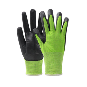 Gants de sécurité résistants aux coupures de niveau <span class=keywords><strong>D</strong></span>, enduits de nitrile en mousse - Product Image 4