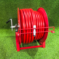 Haute qualité 1'X50m manuel Rocker Type tuyau d'incendie bobine essentiel équipement de lutte contre l'incendie