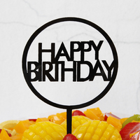 Exquisit gefertigte neue Design-Blume Geburtstags torte Topper Dekoration Zubehör für Hochzeit und alles Gute zum Geburtstag