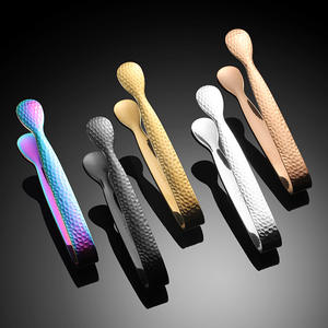 Pinces de service miniatures en acier inoxydable SYH1212 pour cuisine, sucre, thé, glace et accessoires de bar à vin – Vente en gros - Product Image 2