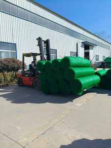 เครื่องผลิตผ้า geomat 3D ตาข่ายระบายน้ำสำหรับเครือข่ายพืช3D คอมโพสิตสามมิติ - Product Image 4