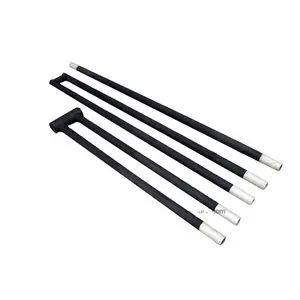 High temp porcelain tiles sintered sic rod silicon carbide heating elements