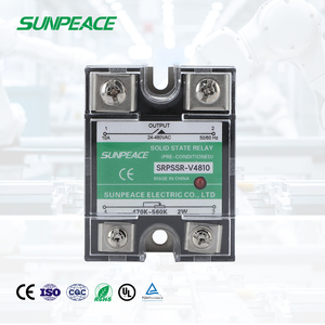 VA một pha SSR Din Rail Rơle trạng thái rắn <span class=keywords><strong>220V</strong></span> 10A 25A 40A 60A 80A <span class=keywords><strong>100A</strong></span> 120A 150A - Product Image 1