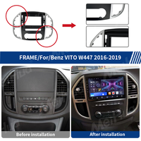 Cadre d'autoradio avec faisceau de câblage et décodeur CANBUS, kit d'installation autoradio Android pour Mercedes-Benz Vito