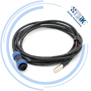 Weipu SP11 SP13 SP17 SP21 2 3 4 5 6 7 9 12pin IP68 su geçirmez led kablo konektörü plastik iplik dairesel fiş soketli konnektör