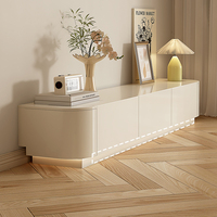 Bestseller 2026 Wohnzimmermöbel Moderner Wandmontierter TV-Schrank Einfaches Nordisches Rundes Wohnzimmer-Couchtisch-Set