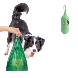 Sacs à déjections canines écologiques en plastique entièrement biodégradables, contrôle des odeurs modéré, vente directe d'usine - Product Image 1