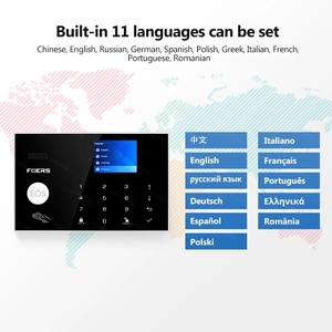 <span class=keywords><strong>Kit</strong></span> de Alarma Inalámbrica <span class=keywords><strong>para</strong></span> el Hogar KERUI, GSM, WIFI, Modelo G34 - Product Image 5