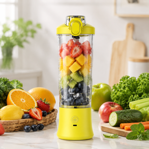 Mini Licuadora Inalámbrica de 600 ml con Doble Modo, Licuadora Portátil para Smoothies, Máquina Personal para Hacer Jugos de Frutas, Suministro de Fábrica OEM - Product Image 2