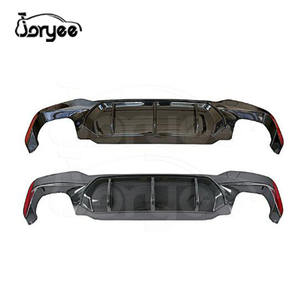 Kit de carrocería de fibra de carbono estilo CS para <span class=keywords><strong>BMW</strong></span> 5 Series <span class=keywords><strong>G30</strong></span> <span class=keywords><strong>340i</strong></span> G38 M5 2023 PP, difusor de parachoques trasero, luz LED, accesorio delantero, modelo M4 - Product Image 4