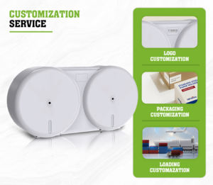 FANDA Ecológico Moderno Montado EN LA Pared Comercial Twin Center Pull Dispensador de Papel Higiénico-para las Escuelas - Product Image 5