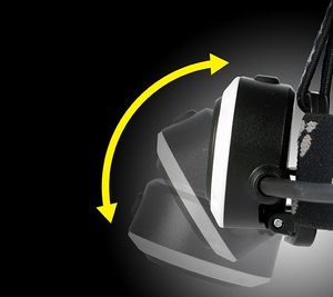 Linterna Frontal Recargable USB-C Ligera e Impermeable FAVOUR LIGHT de 370 lm, IP66, Resistente a Caídas de 2 Metros, Luz Trasera Roja, Indicador de Batería - Product Image 2