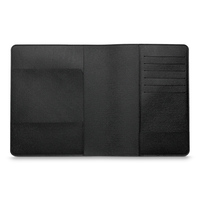 Nouvel Arrivage : Couverture de carnet A5 en cuir avec classeur à anneaux, 6 anneaux argentés, classeur personnalisable
