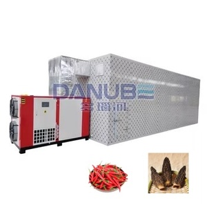 Four de séchage automatique PLC à haute productivité pour morilles, piments et concombres, avec plateaux de séchage à air, très demandé - Product Image 1