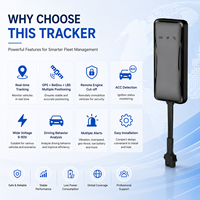 Rastreador GPS 4G para Automóvil con Corte Remoto del Motor y Detección ACC