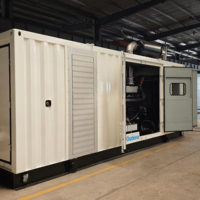 Direktverkauf ab Werk 400V 1000-2000kW OEM Geräuscharmes Dieselaggregat mit Autostart für Rechenzentrum-Projekte