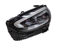 Pour Mercedes Classe C W206 22-23 Phares haut de gamme effet pluie de météores, LED d'origine démontées en usine, 6000K 12V