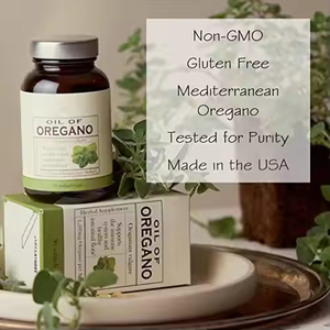 Faible MOQ, 90 Capsules d'Extrait d'Origan Naturel de Qualité Supérieure, Soutien Immunitaire, Digestion et Énergie, Capsules d'Huile d'Origan - Product Image 2