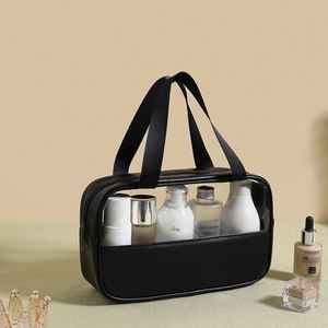 Zipper Travel Toiletry Cosmetic <b>Bags</b> or Pouches <b>Makeup</b> Pouch OEM Wholesale Personalised Customized Logo <b>Large</b> Capacity Pvc Stone - Product Image 5