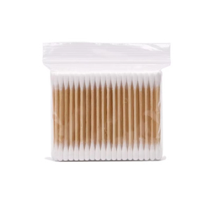 Mềm thấm 100 mảnh bông nụ thiết lập tuyệt vời cho chăm sóc em bé & lưu trữ thuận tiện Túi gỗ dính cho tinh tế làm sạch nhiệm vụ - Product Image 4