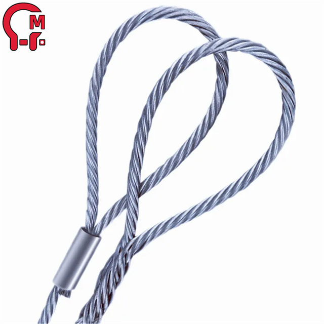 HLM Super Supplier Marine Steel Aircraft Cable Marine Galvanized Wire Rope