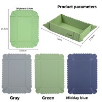Plateau pliable magnétique 2-en-1 en silicone et boîte de rangement, résistant à la chaleur, pour collations, fruits, couverts, camping, pique-nique