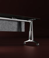 Bureau de formation mobile moderne avec roulettes, table de réunion pliable pour bureau commercial, salle de classe, salle de formation pour étudiants