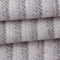 Tissu en laine peignée 100 % tendance, coloré, écologique, absorbant l'humidité, respirant, à motif teint en fil, pour robes de filles