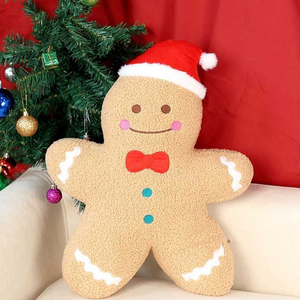 In Stock Cartoon Gingerbread Man Kawaii Plush <b>Toys</b> <b>Stuffed</b> Animal <b>Toys</b> Premium Plush Claw Machine <b>Toys</b> for Kids Adults - Product Image 1