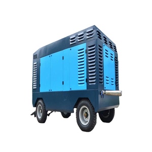 Compresor de aire diésel móvil, dispositivo de 800-1500cfm para taladro de pozo de agua - Product Image 2