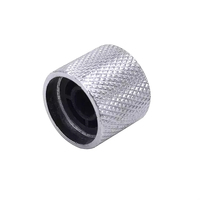 Boutons de contrôle de la tonalité du volume supérieur en métal chromé pour pièces de guitare basse