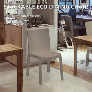 Wholesale Modern Plastic Dining <b>Chair</b> <b>Stackable</b> PP Ischia Bistro Style Hotel Restaurant Use - Product Image 2