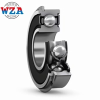 Roulements à billes à gorge profonde en acier chromé de longue durée de vie Precision P6 6201 ZZ/2RS C3 pour machines et moteurs