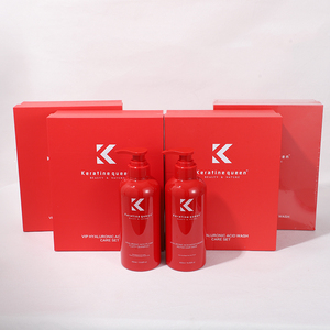 Shampooing et après-shampooing OEM Natural Herbal Deep Best pour réparer les cheveux abîmés pour les cheveux frisés clairsemés avec emballage dans une boîte-cadeau de qualité supérieure - Product Image 5