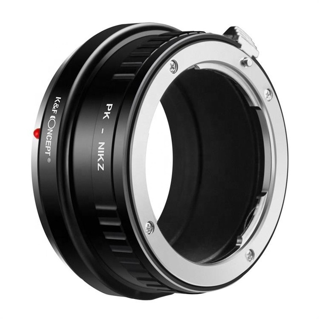 K&F Concept High Precision Aluminum Lens Mount Adapter for Z6 Z7 Camera with FCC Certification PK-NIK Z