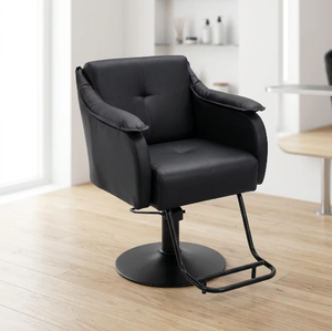 Sillas de Peluquería de Alta Calidad, Salones de Belleza, Conjuntos Antiguos, Silla de Estilismo Marrón para Peluqueros - Product Image 1
